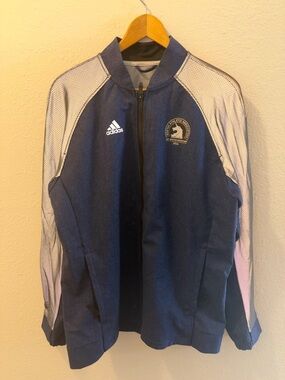 Men’s Adidas 2016 Boston Marathon Jacket sz L